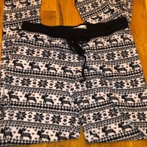 PJ Salvage Fuzzy pj pants
